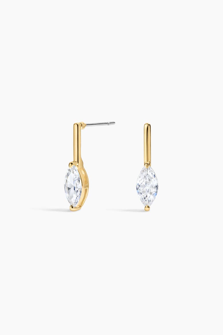 Baldwin Earrings, Main, color, Gold