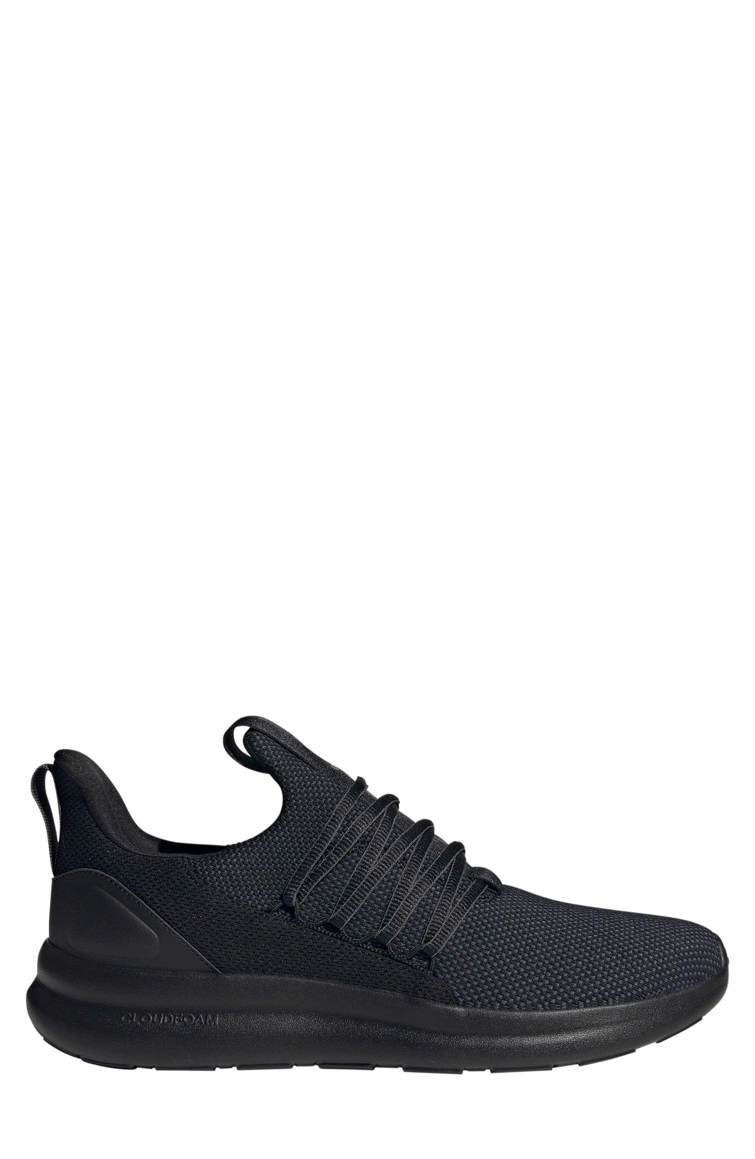 adidas Lite Racer Adapt 7.0 Sneaker, Alternate, color, Black/ Black/ Grey