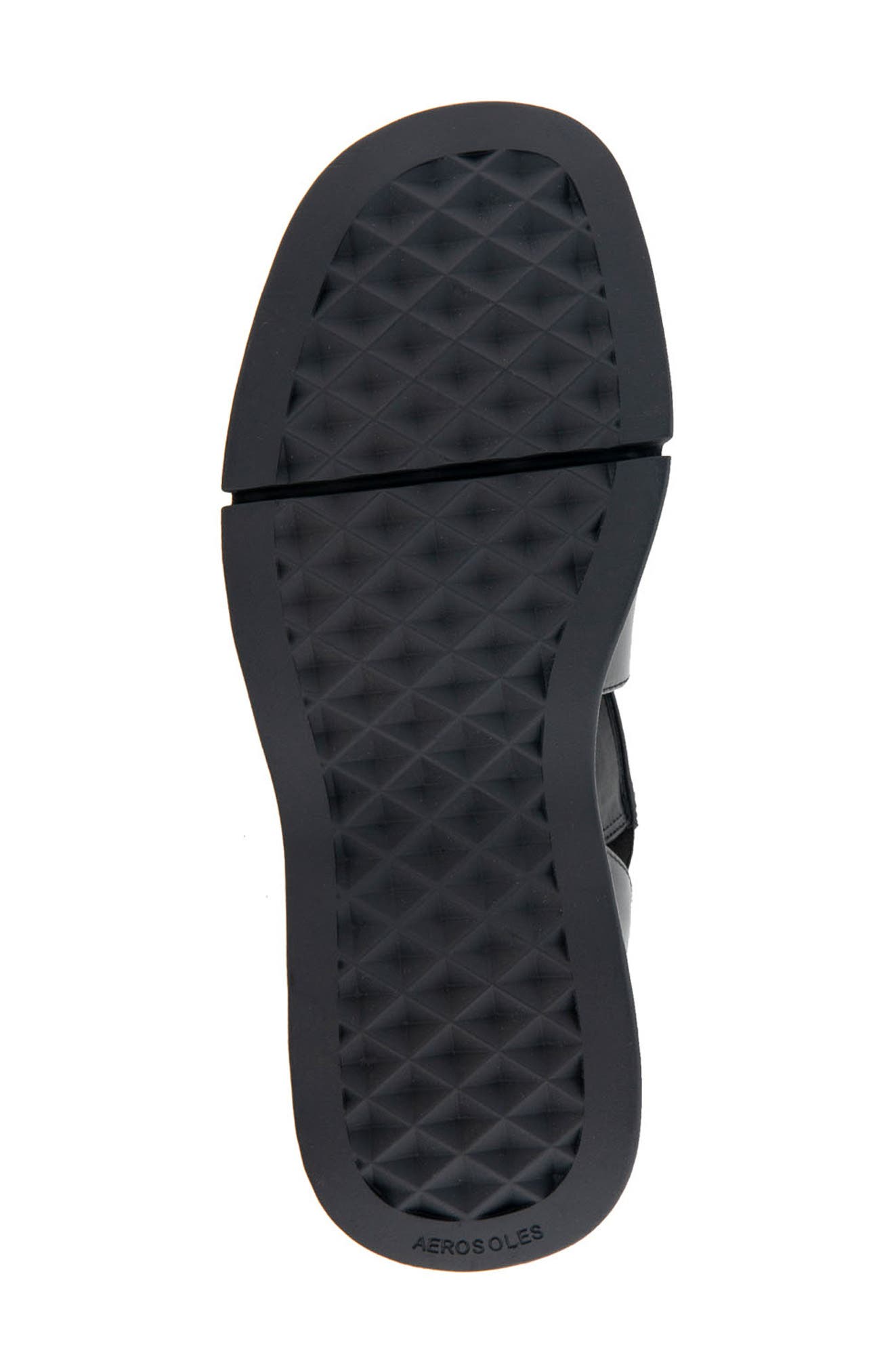 Aerosoles Fabian Sandal, Alternate, color, Black Leather