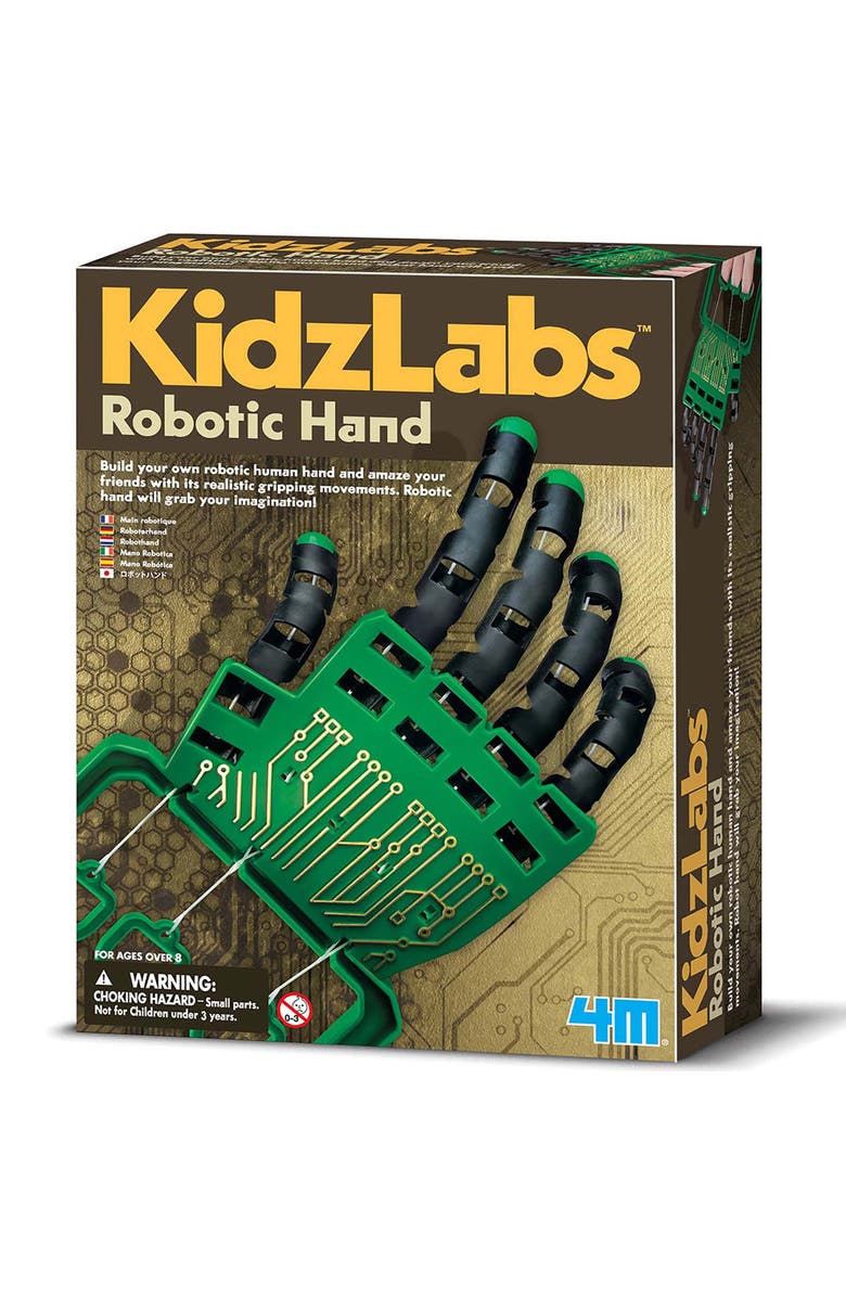 4M Kidzlabs Robotic Hand Build, Main, color, Multicolored