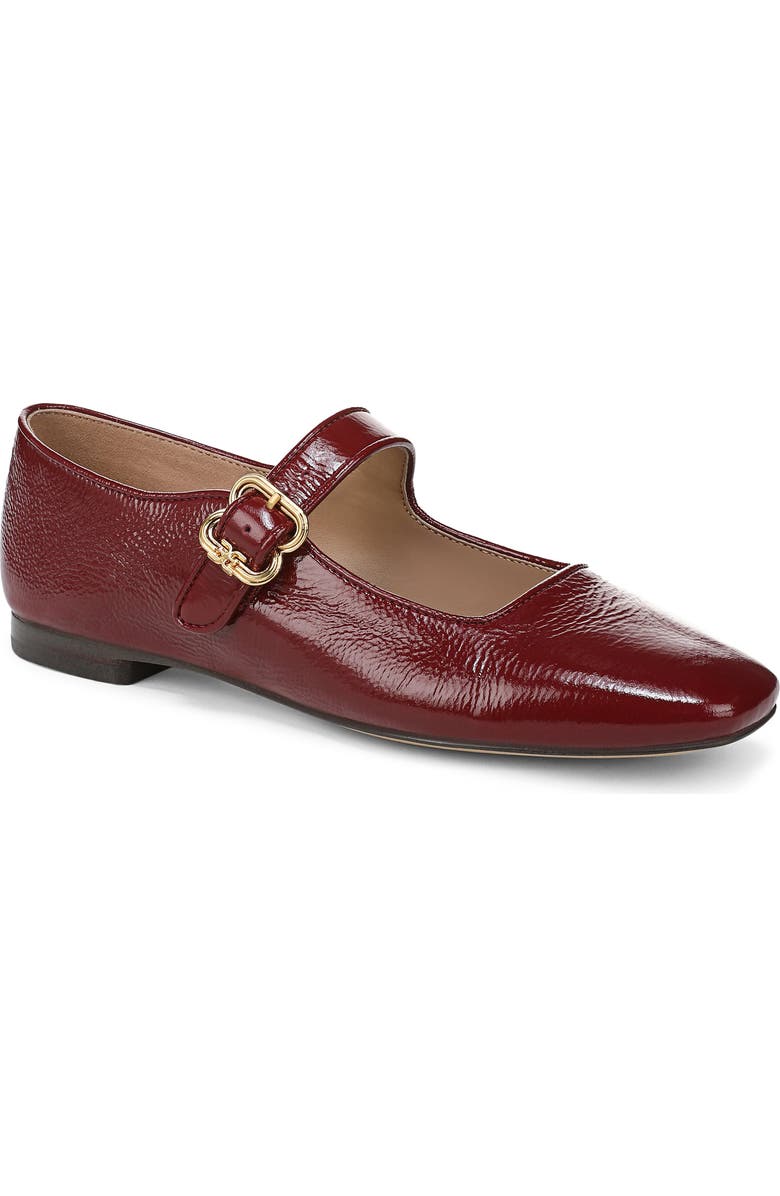Sam Edelman Michaela Mary Jane Flat, Main, color, French Merlot