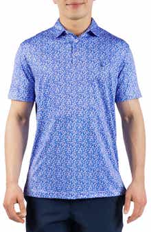 TailorByrd Floral Dreams Print Performance Polo