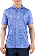 TailorByrd Floral Dreams Print Performance Polo