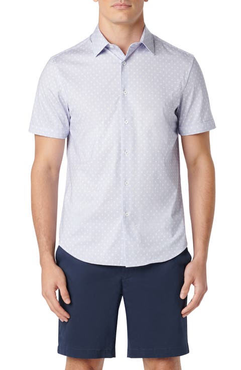 Miles OoohCotton® Floral Short Sleeve Button-Up Shirt