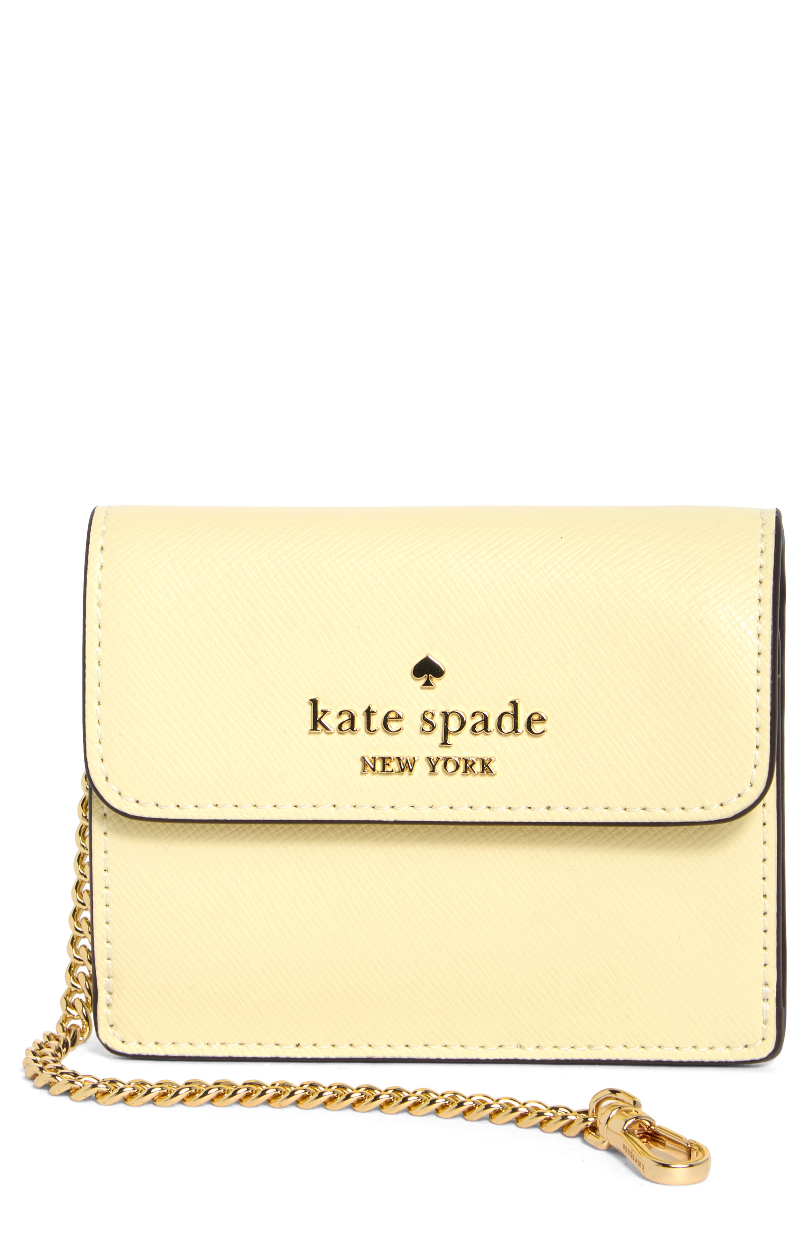 Kate Spade New York madison small wallet on a chain