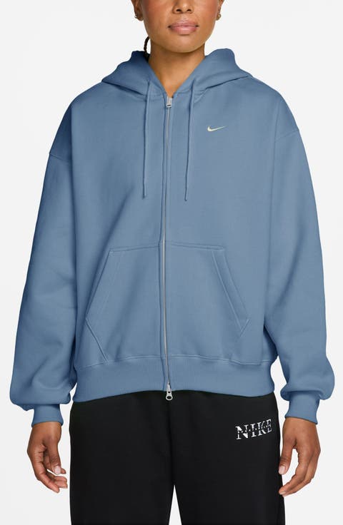 Oversized Fleece Full Zip Hoodie