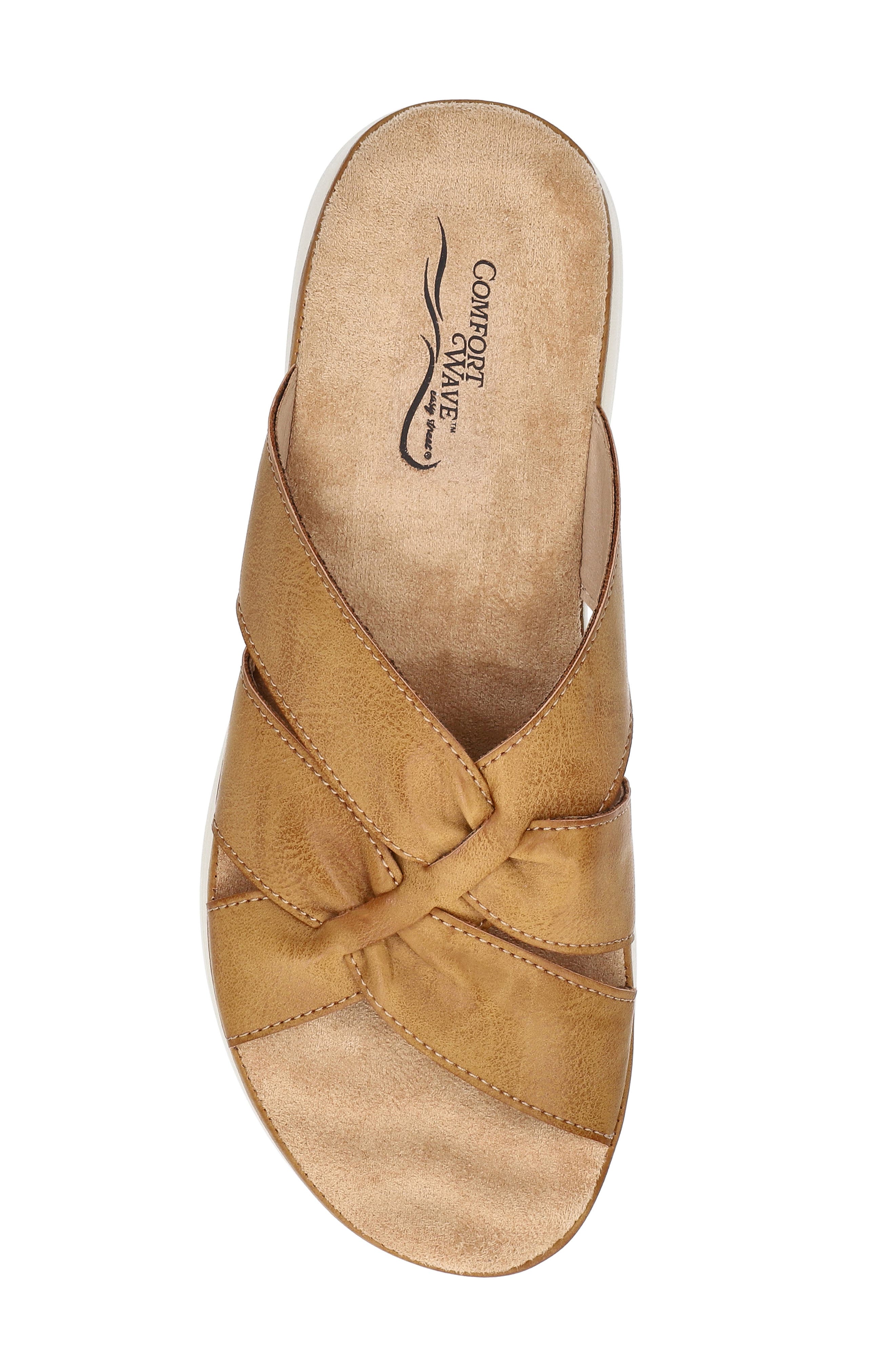 Mickey Slide Sandal, Alternate, color, TAN