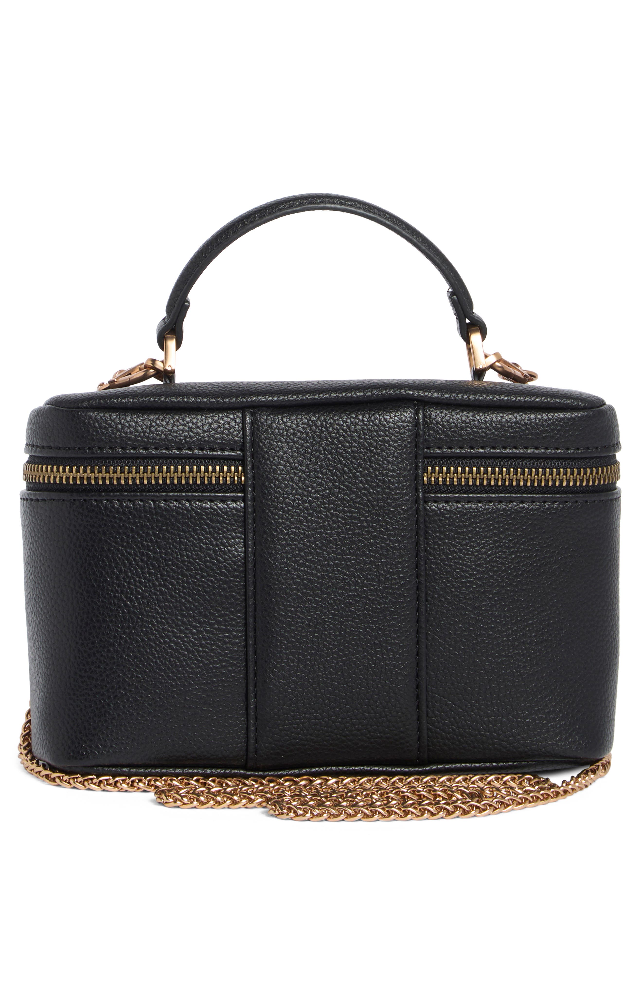 Sam Edelman Corrie Top Handle Handbag, Alternate, color, Black