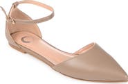 Journee Collection JOURNEE Reba Ankle Strap Flat