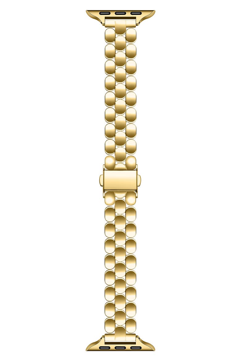 Emery Apple Watch® Bracelet Watchband, Main, color, GOLD