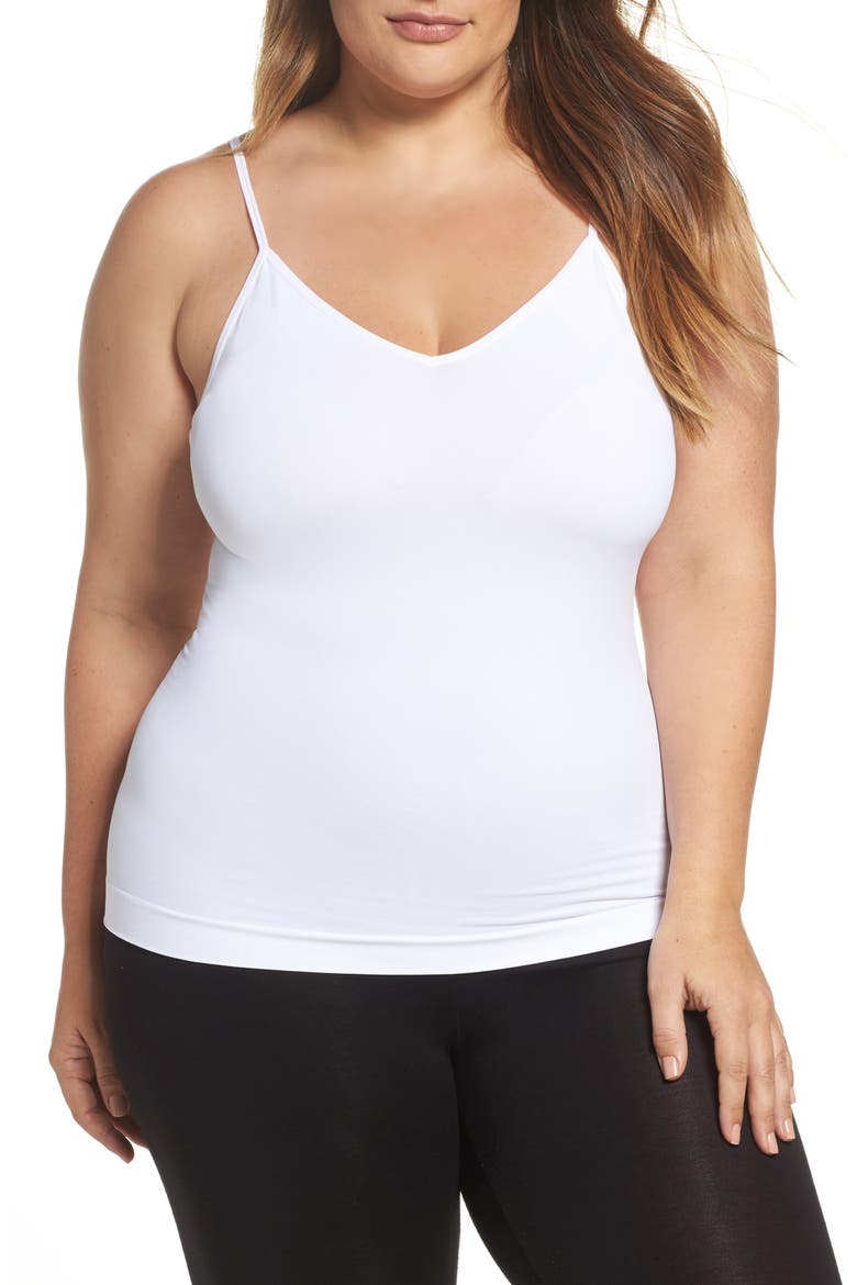 Seamless Two-Way Camisole, Main, color, WHITE