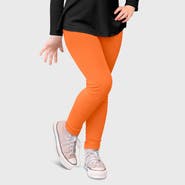 CITY THREADS Girls 100% Soft & Breathable Cotton Sensory Friendly Leggings