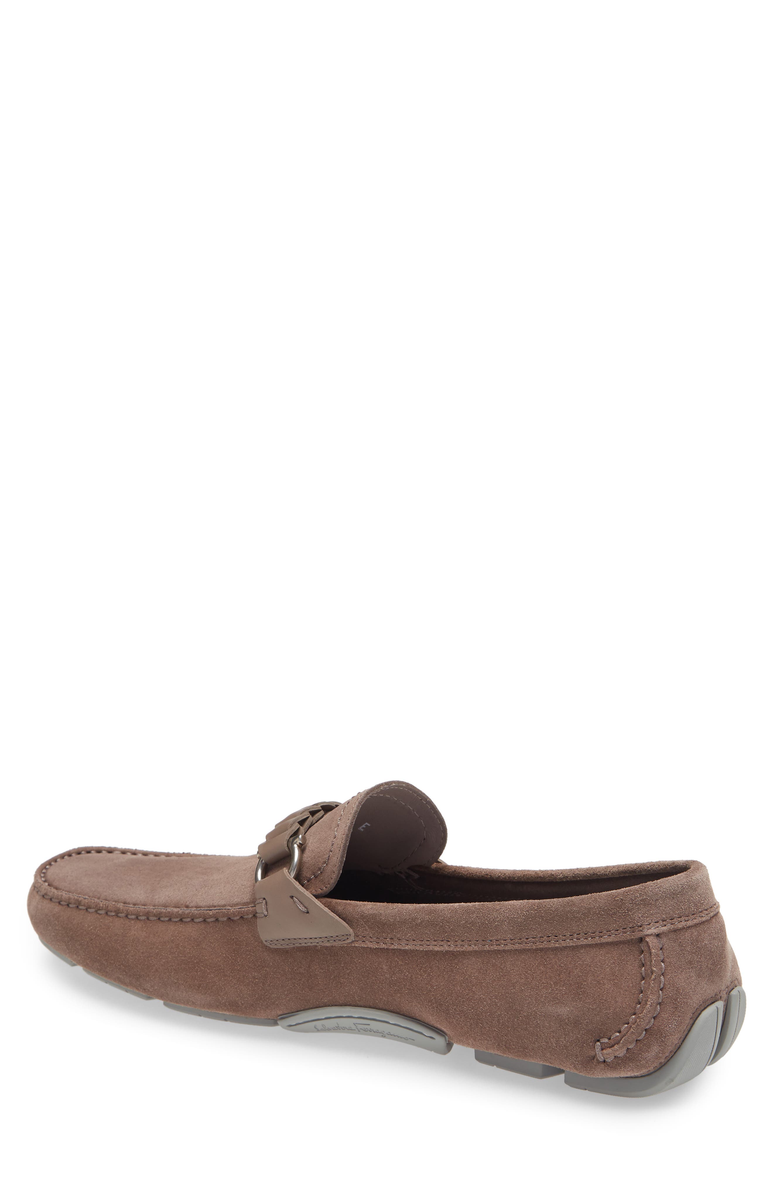 Salvatore Ferragamo Stuart Driving Shoe, Alternate, color, COTTON