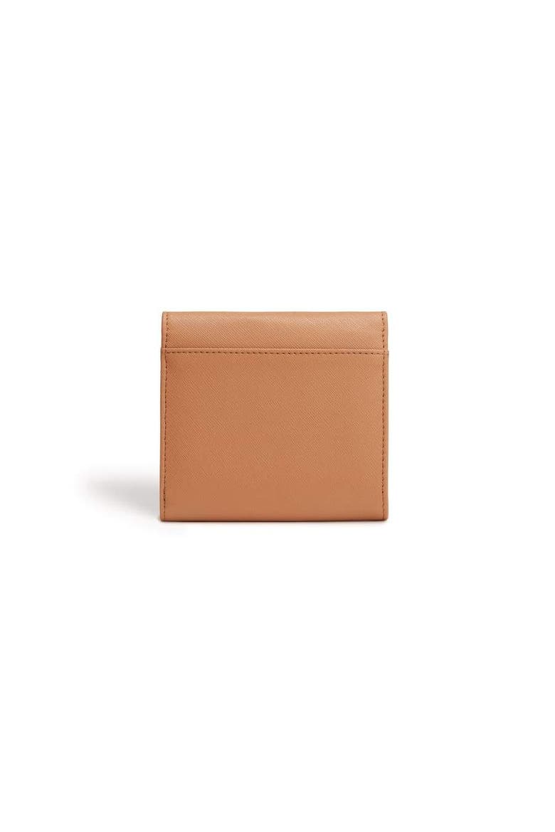 Diana Small Vegan Bifold Purse, Alternate, color, Brown