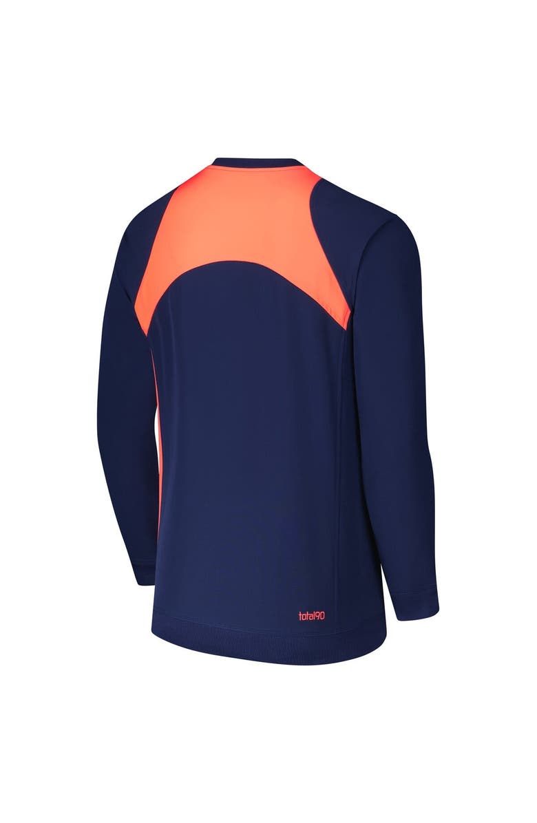 Nike Men's Nike Navy Barcelona Third 2025/26 T90 Pullover Sweatshirt, Alternate, color, Navy