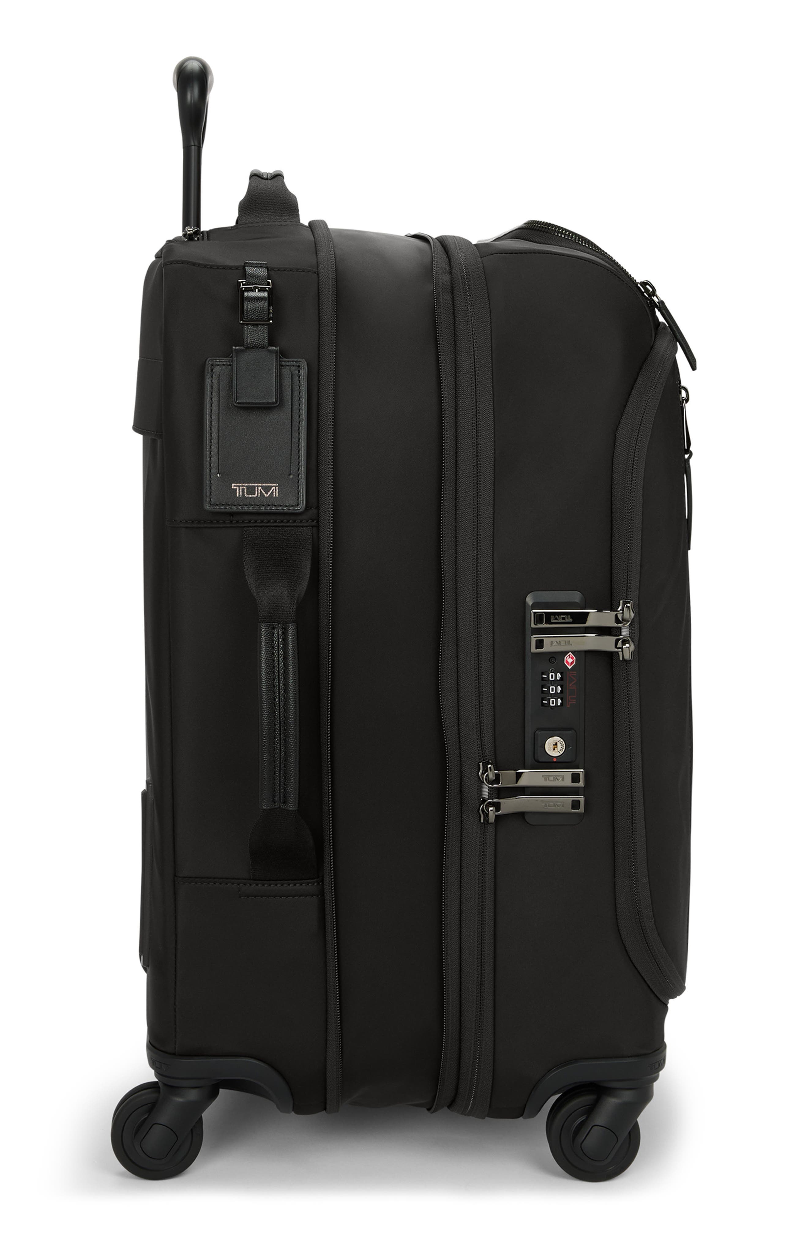 TUMI Léger 22-Inch Continental Expandable Wheeled Carry-On, Alternate, color, Black/ Gunmetal
