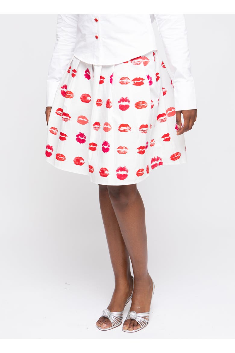 Lipstick Stains Skirt, Alternate, color, Lipstick Stains