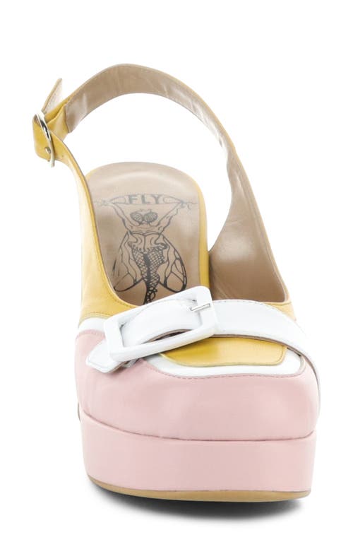 FLY LONDON FLY LONDON EVAH SLINGBACK PLATFORM PUMP