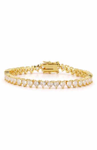 Heart Tennis Bracelet