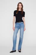 ANINE BING Sixtine Short Sleeve Tee