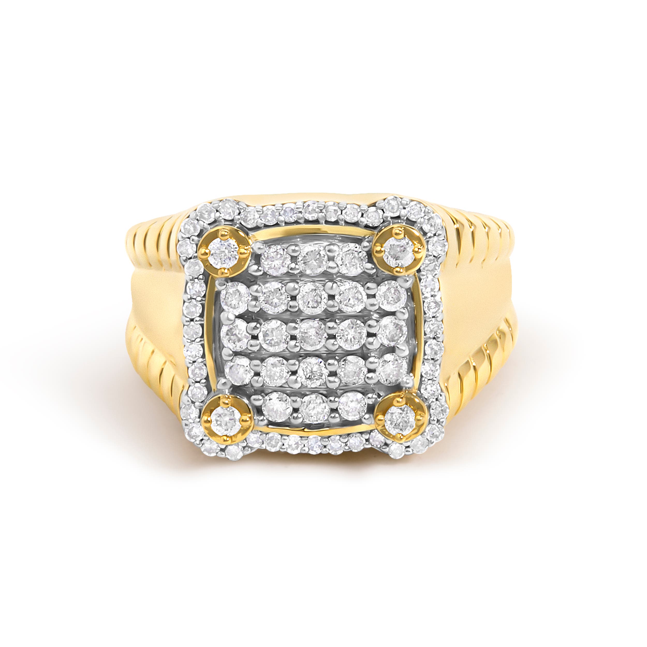 selected Yellow Gold over Silver
