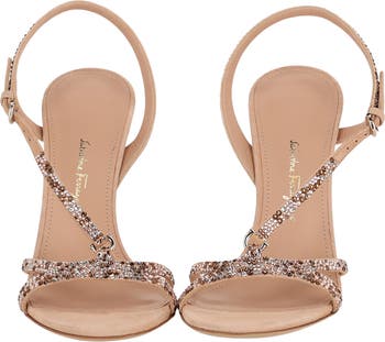 Rhinestone d'Orsay Sandal