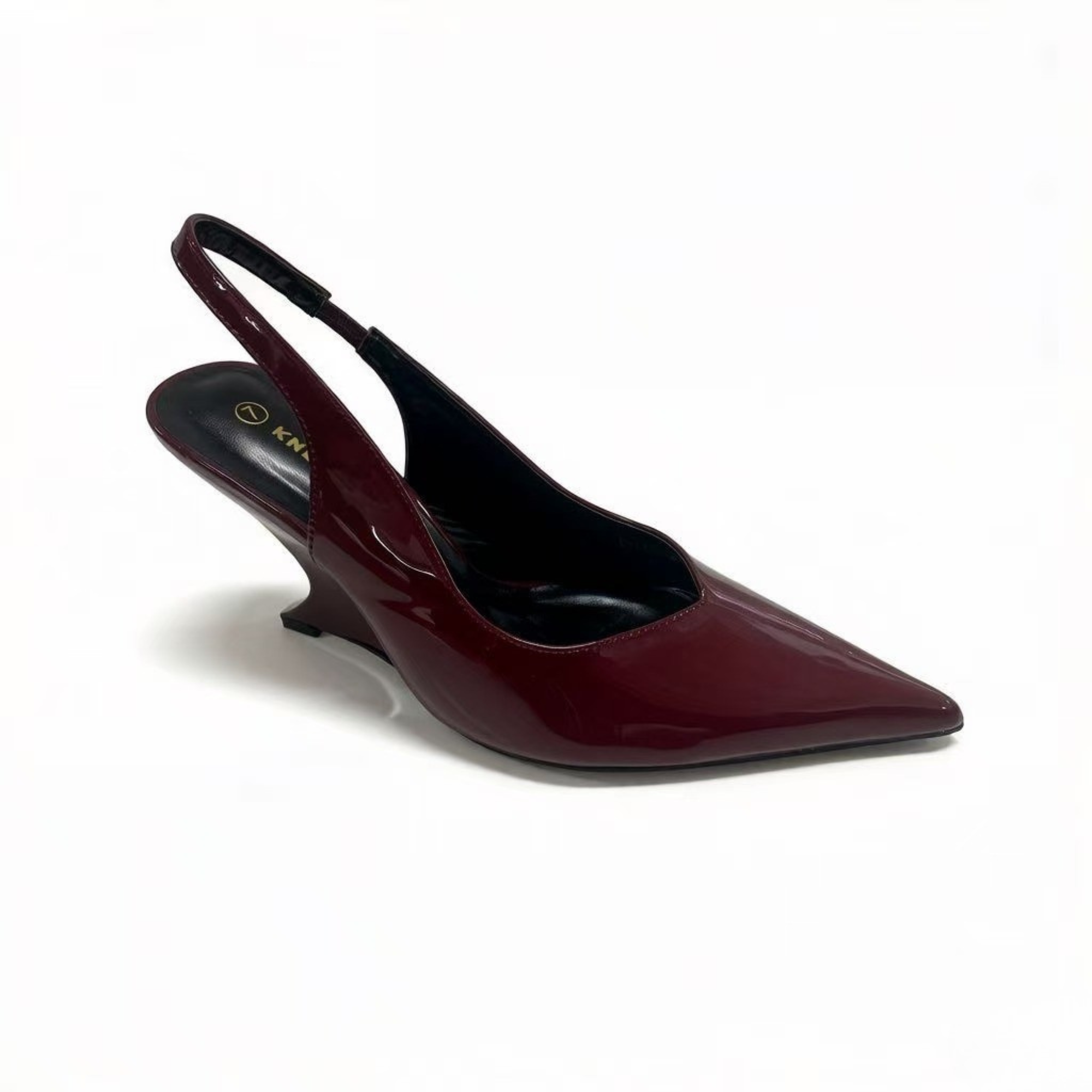 Moonelle Wedges, Main, color, Maroon