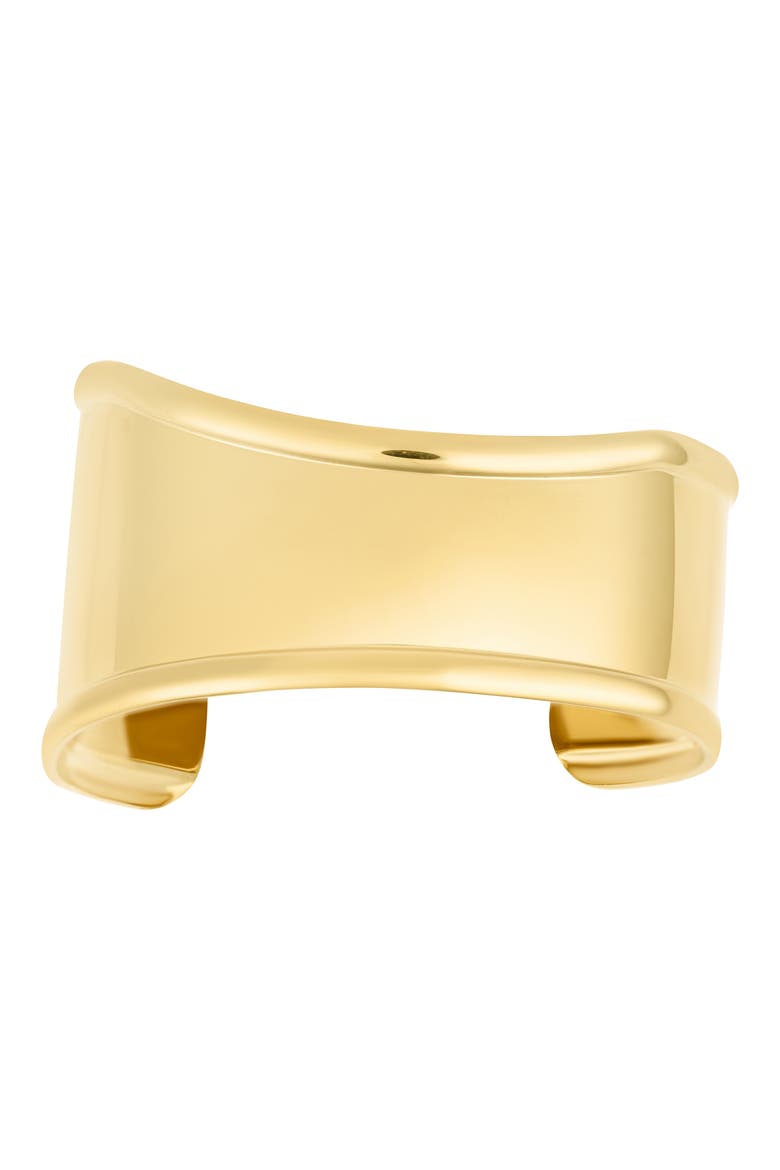 Open Cuff Bracelet, Main, color, GOLD