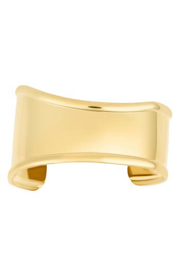 Adornia Open Cuff Bracelet In Gold