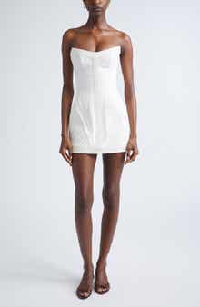 Rebellion Corded Cotton Corset Minidress