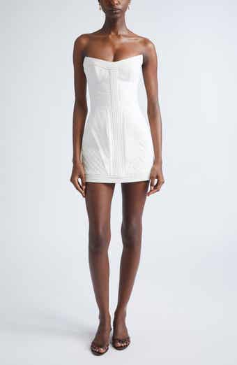 Rebellion Corded Cotton Corset Minidress