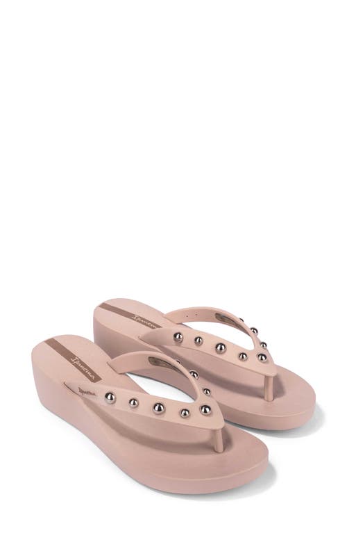 IPANEMA IPANEMA GLAM PLATFORM WEDGE FLIP FLOP 