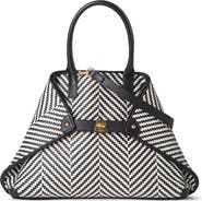 Akris Small Ai Woven Leather Shoulder Bag