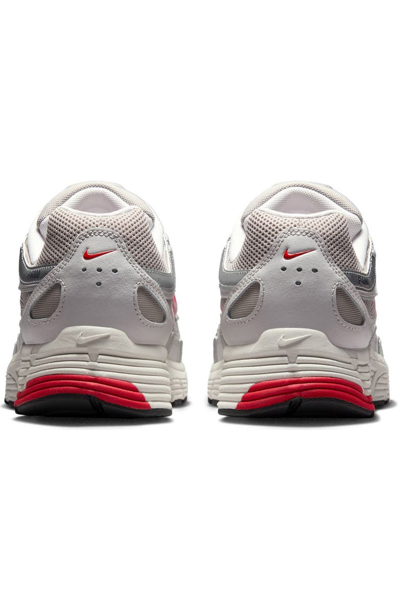 Nike P-6000 Sneaker, Alternate, color, College Grey/ Fire Red