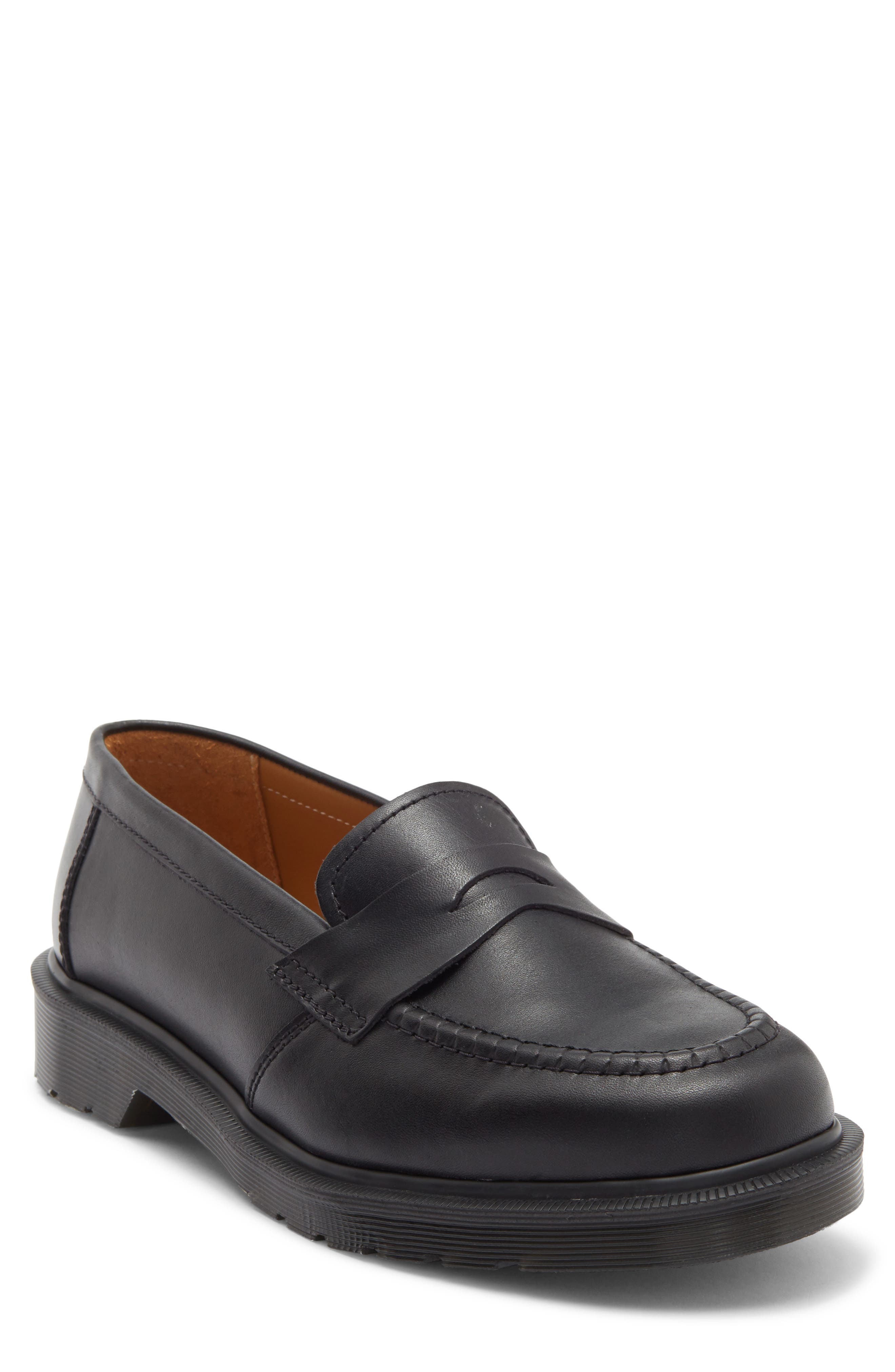 Dr. Martens Delapre Penny Loafer, Main, color, Black
