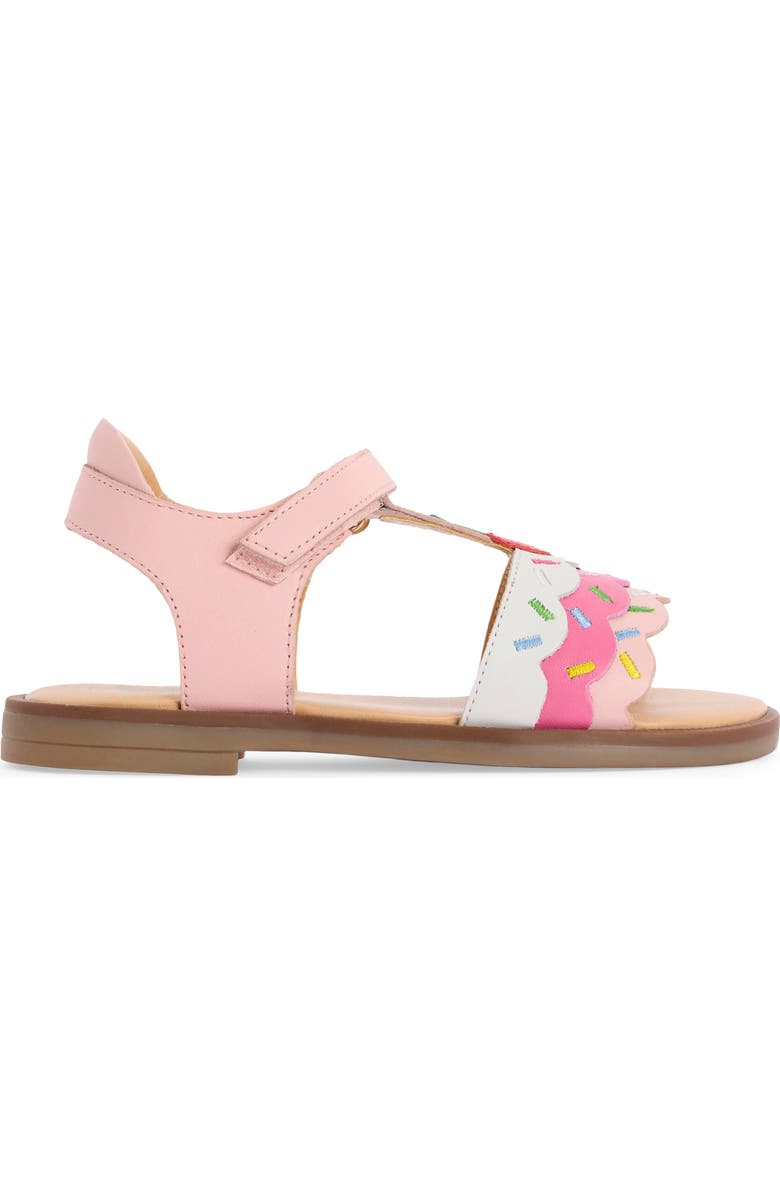 Mini Boden Kids' Fun Ankle Strap Sandal, Alternate, color, Sundae