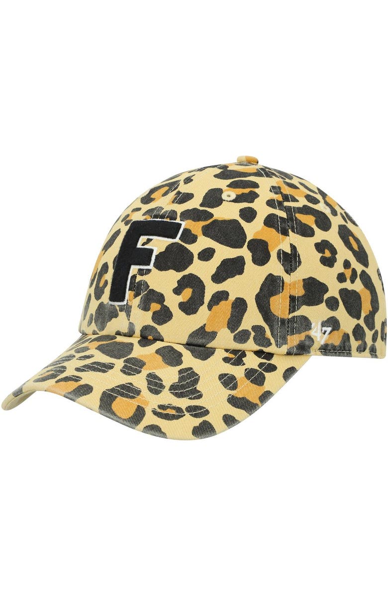 '47 Women's '47 Gold Florida Gators Bagheera Clean Up Adjustable Hat, Main, color, Gold