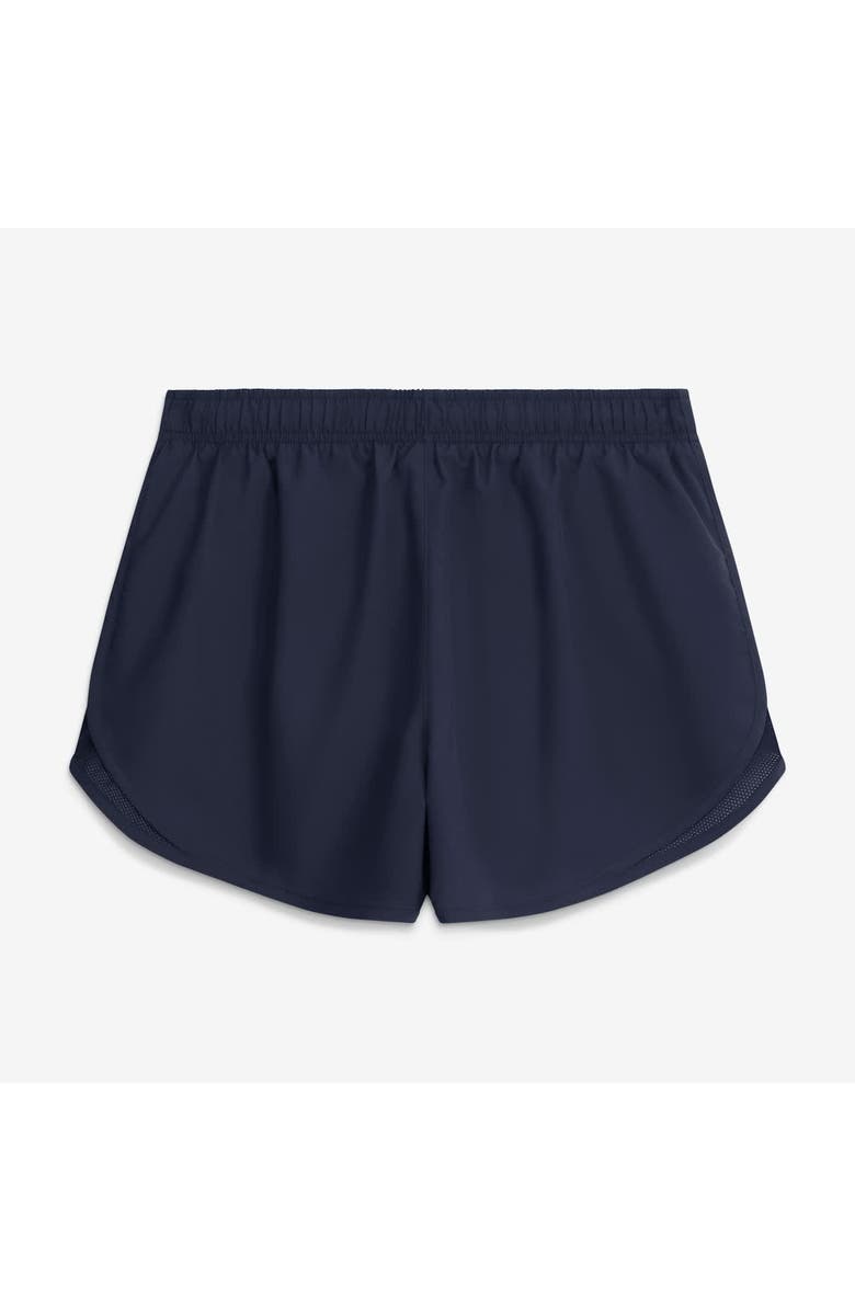 Nike Women's Nike Navy Michigan Wolverines Tempo Mid-Rise Dri-FIT Shorts, Alternate, color, Navy