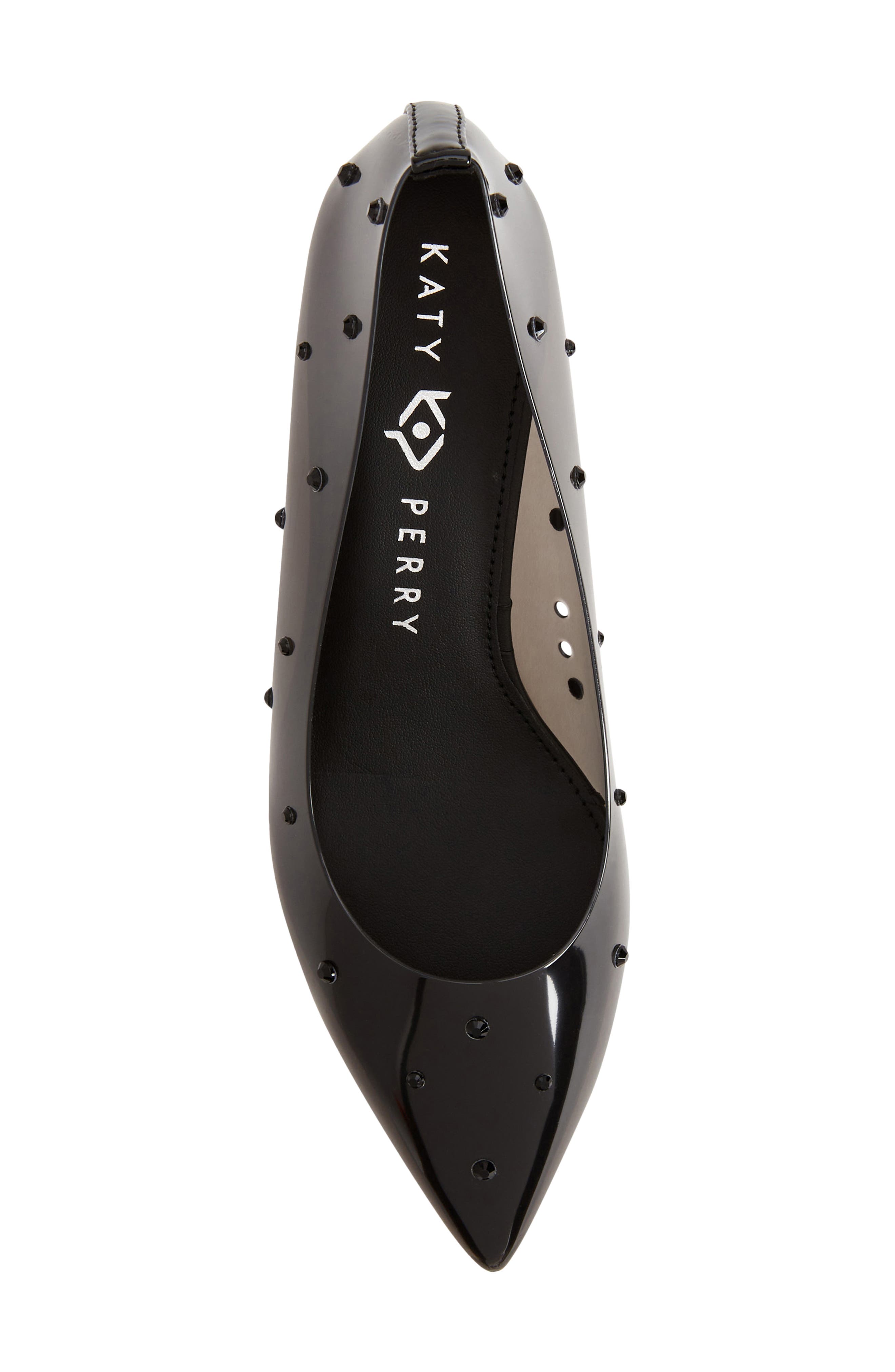 Katy Perry The Golden Studded Pointed Toe Pump, Alternate, color, 