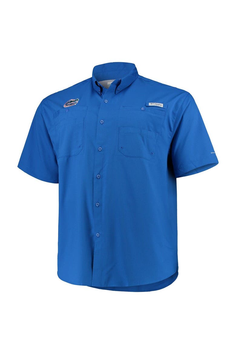 Men's Columbia Royal Florida Gators Big & Tall Collegiate Tamiami Button-Down Shirt, Alternate, color, Royal
