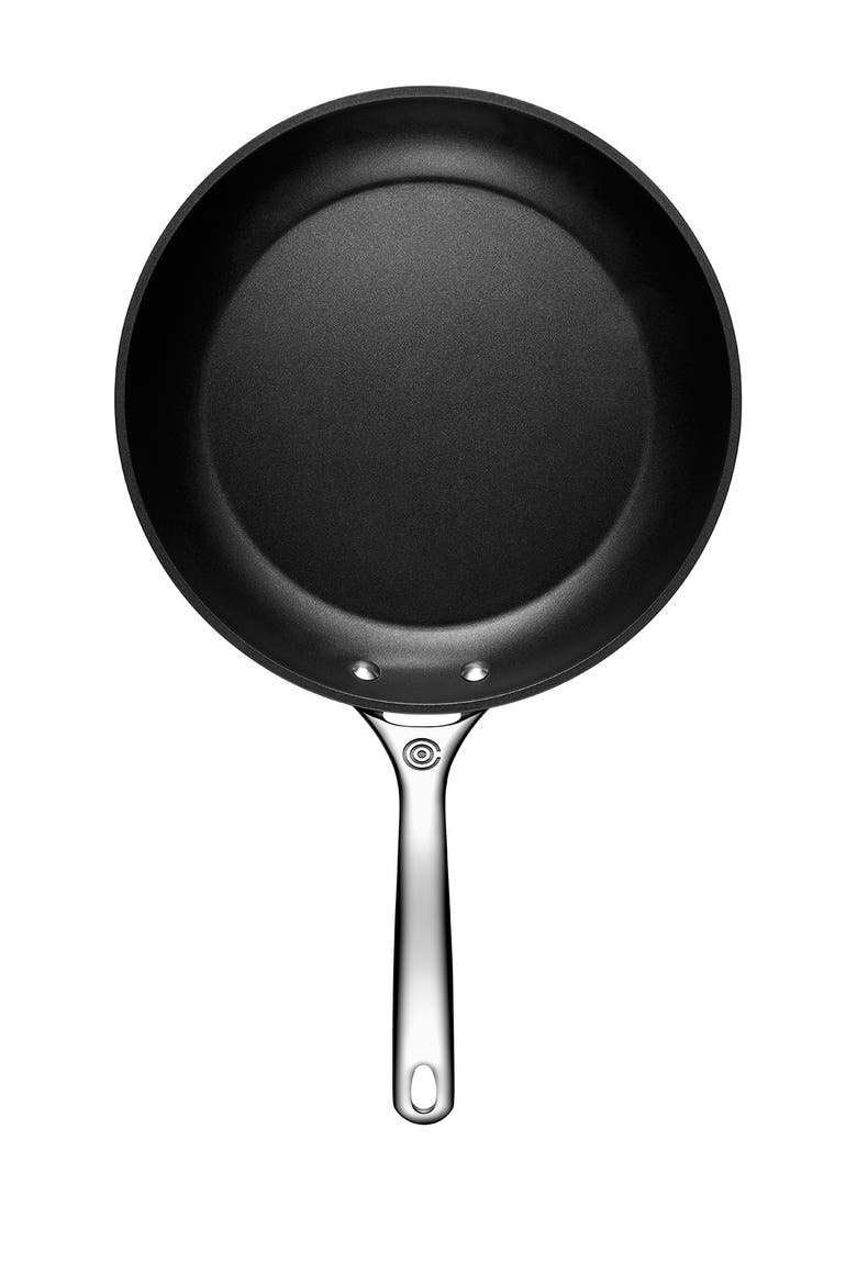 12-Inch Toughened Nonstick PRO Frying Pan, Alternate, color, BLACK