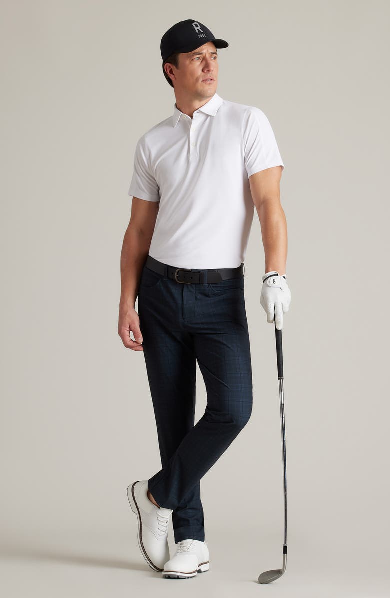 Rhone Momentum Golf Pants, Alternate, color, True Navy Plaid