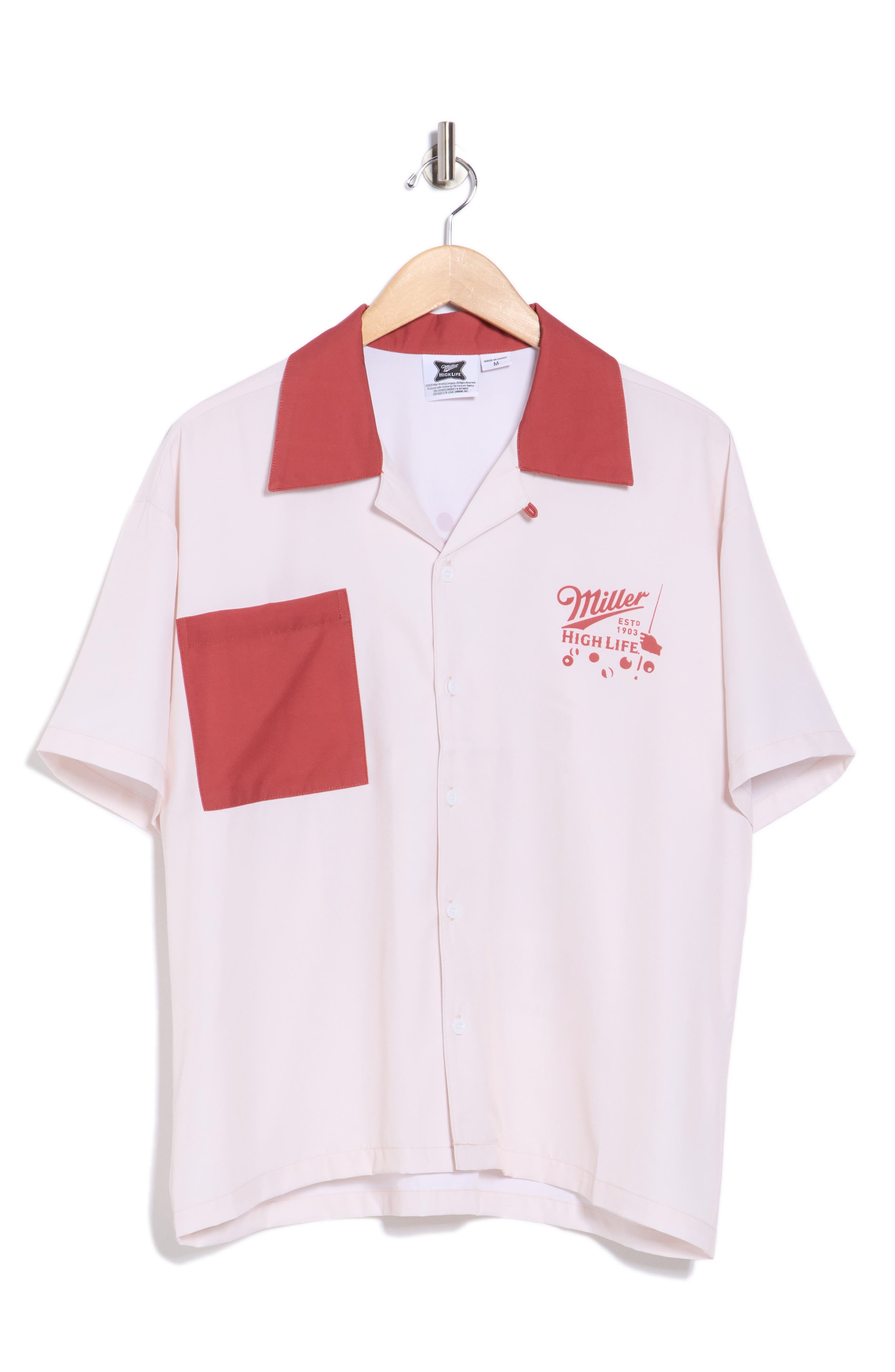 Miller Billiards Cotton Camp Shirt