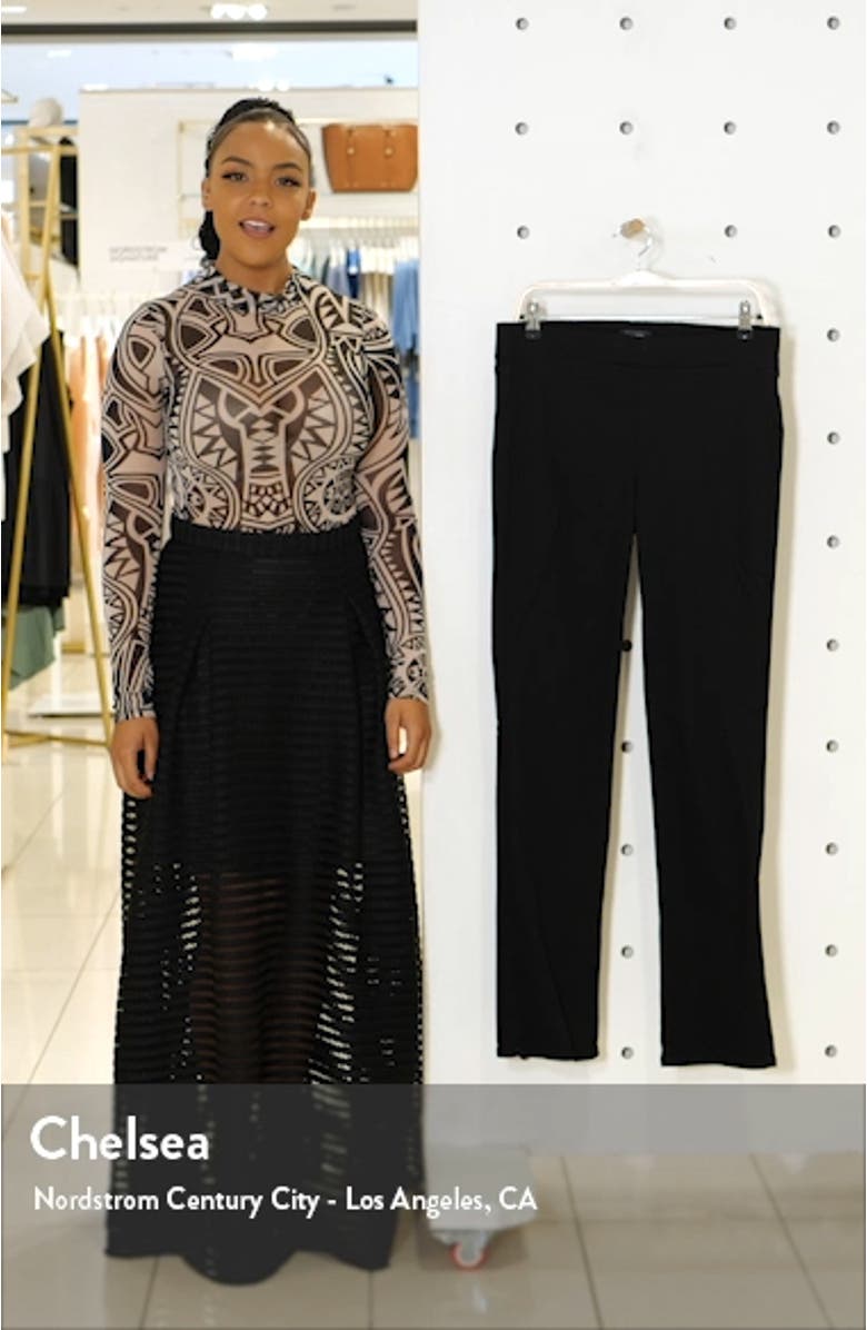 Marilyn Straight Leg Ponte Pants, sales video thumbnail