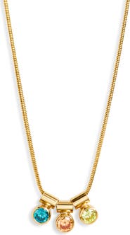 Set & Stones Ellie Multiple Birthstone Pendant Necklace