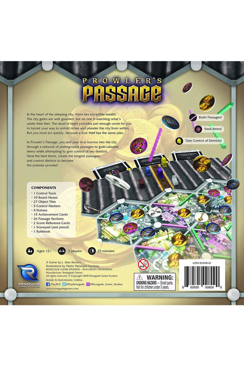 Prowler's Passage Game, Alternate, color, Multicolored