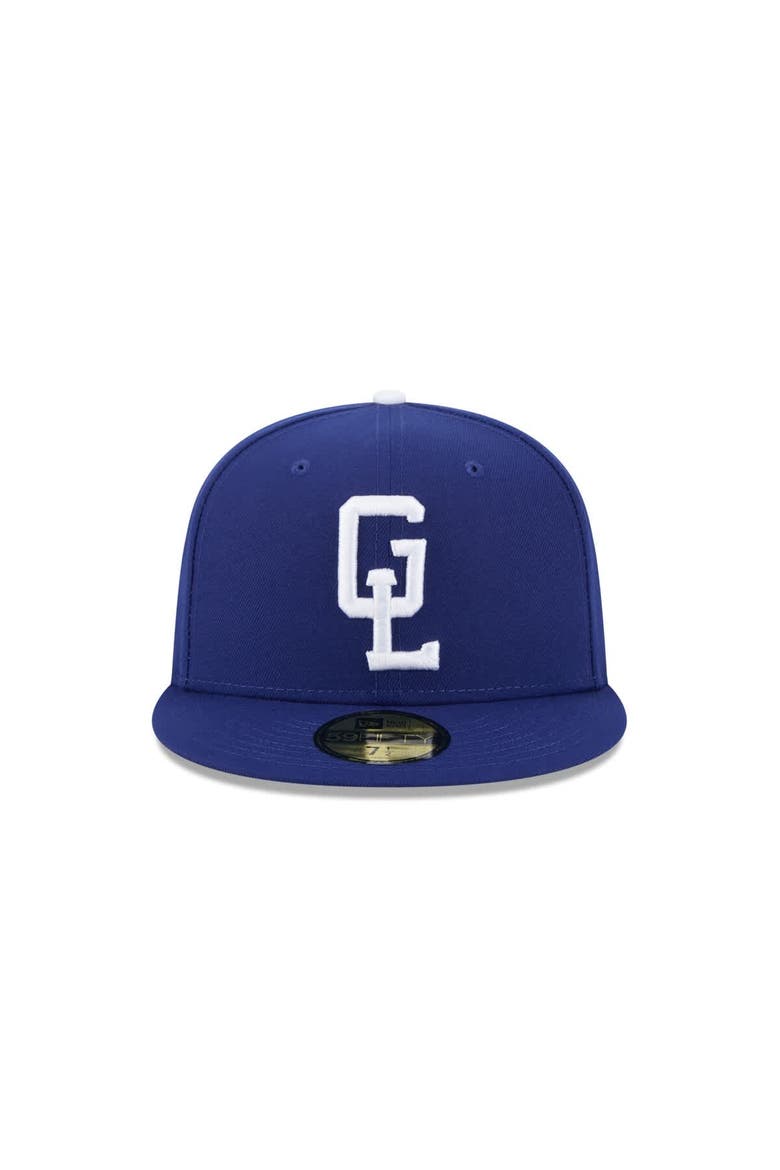 Men's New Era  Dark Blue Great Lakes Loons Theme Nights 59FIFTY Fitted Hat, Alternate, color, Dark Blue