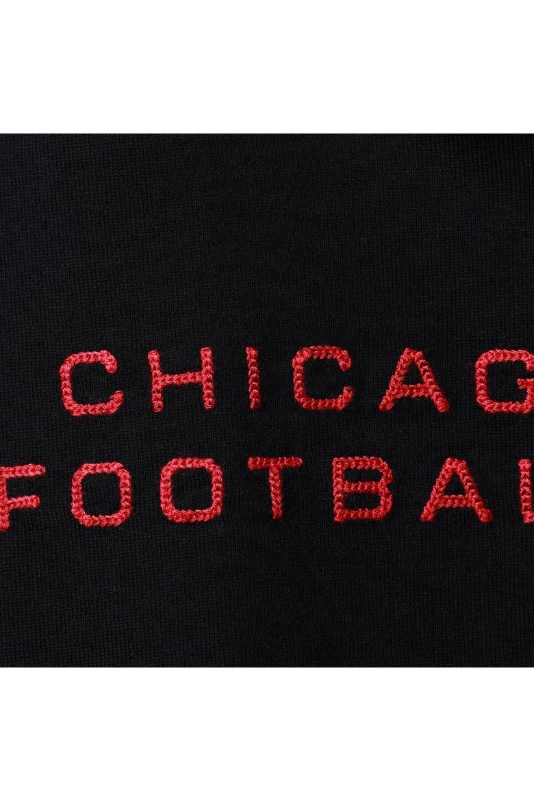 Women's The Wild Collective Black Chicago Fire Mesh T-Shirt, Alternate, color, Black