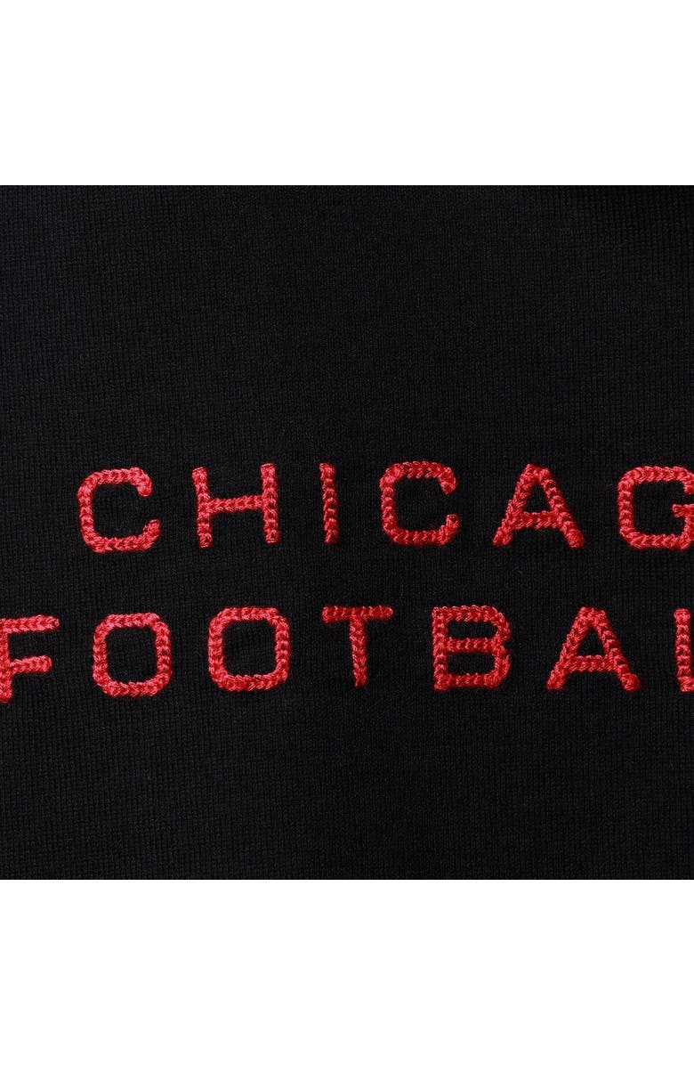 THE WILD COLLECTIVE Women's The Wild Collective Black Chicago Fire Mesh T-Shirt, Alternate, color, Black