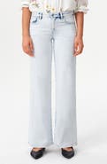 Bayeas Mid Rise Wide Leg Jeans